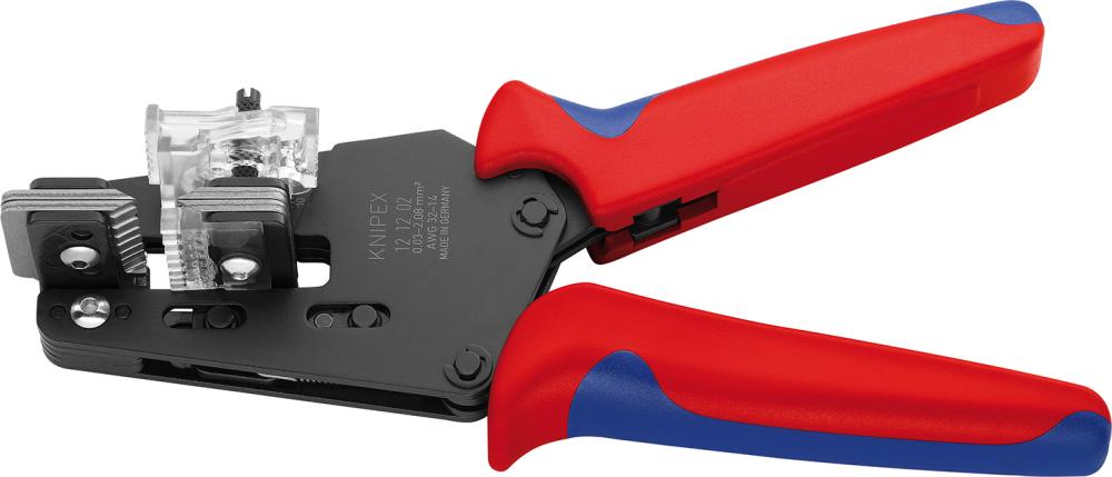 ALICATES PELACABLES AUTO.0,03-2,08 QMM  KNIPEX