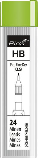 MARCADOR PICA FINE DRY JUEGO DE MINAS GRAFITO H (24 UDS.) PICA 