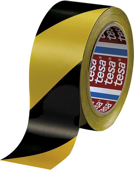 TESA 60760 AMARILLO/NEGRO CINTA DE ADVERTENCIA 33MX50MM 