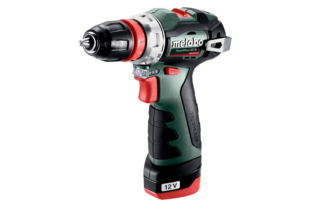 TALADRO ATORNILLADOR DE BATERIA METABO POWERMAXX BS 12 BL Q (2x Li-POWER 2.0 Ah)