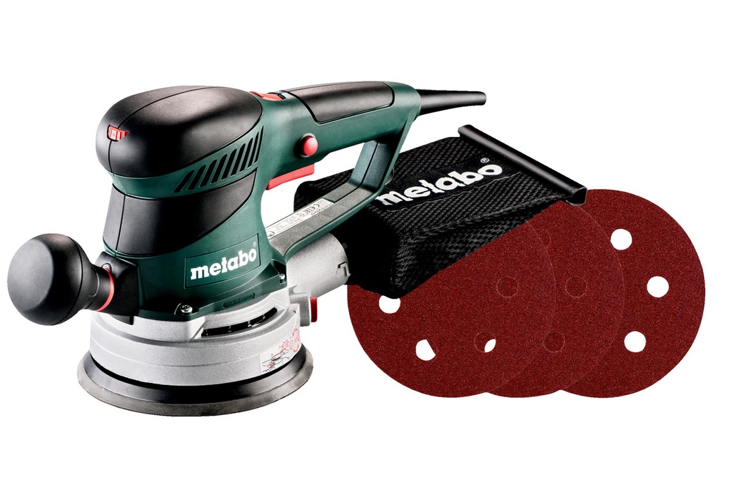 LIJADORA EXCENTRICA METABO SXE 450 TURBOTEC SET (350W)