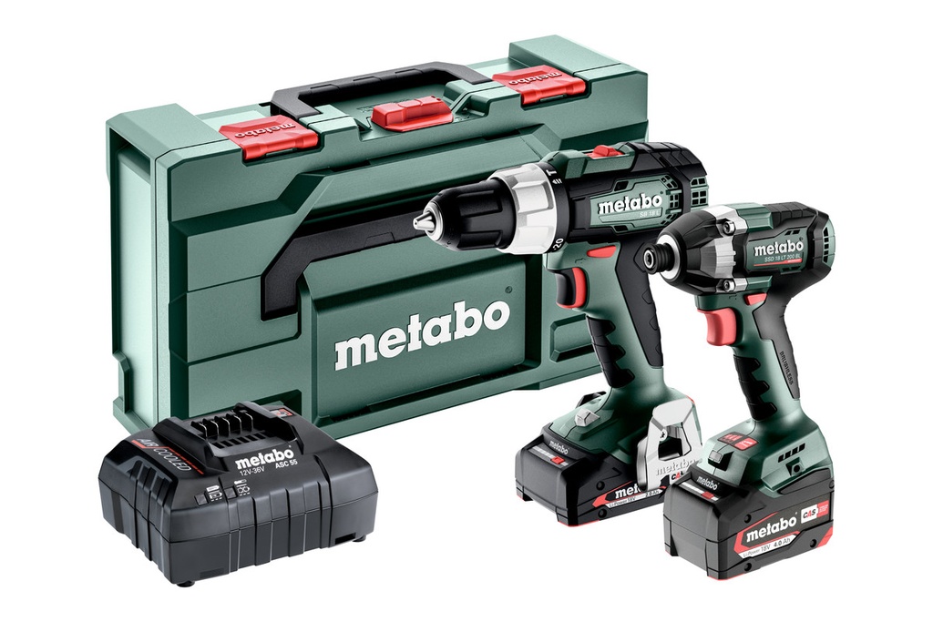 COMBO SET 2.8.6 METABO (METABOX 145 L; SB 18 L + SSD 18 LT 200 BL)