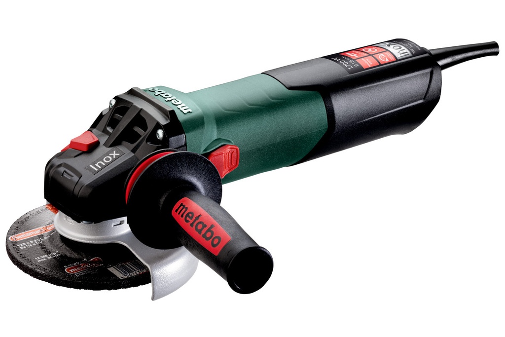 AMOLADORA ANGULAR METABO  WEV 17-125 QUICK INOX  (1700W)