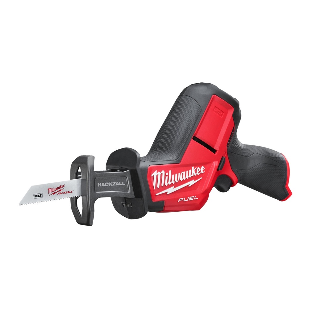 SIERRA DE SABLE SUBCOMPACTA DE UNA MANO M12 FUEL™ HACKZALL™, CARRERA 15,9MM, 0-3000CPM, FIXTEC™. SE SUMINISTRA EN VERSIÓN CERO, SIN BATERÍAS NI CARGADOR M12CHZ-0