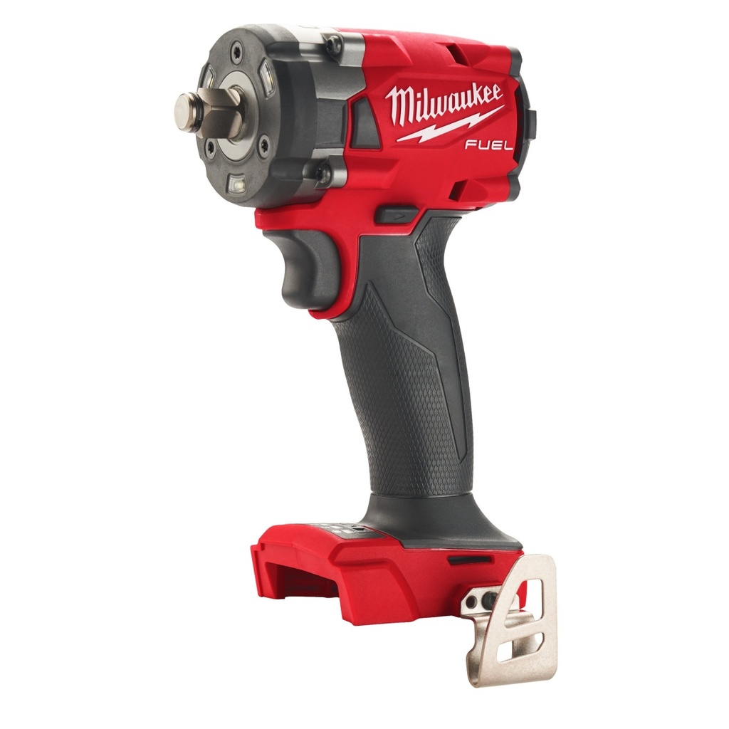 LLAVE DE IMPACTO M18 FUEL™, RECEPCIÓN 1/2" CON ANILLO DE FRICCIÓN, 4 MODOS, MÁXIMO PAR DE APRIETE/DESAPRIETE 339NM, ANCHO DE LA CABEZA 66MM, LONGITUD TOTAL 124MM, ILUMINACIÓN LED SIN SOMBRAS. SE SUMINISTRA EN VERSIÓN CERO, SIN BATERÍAS NI CARGADOR, EN HD-BOX M18FIW2F12-0X