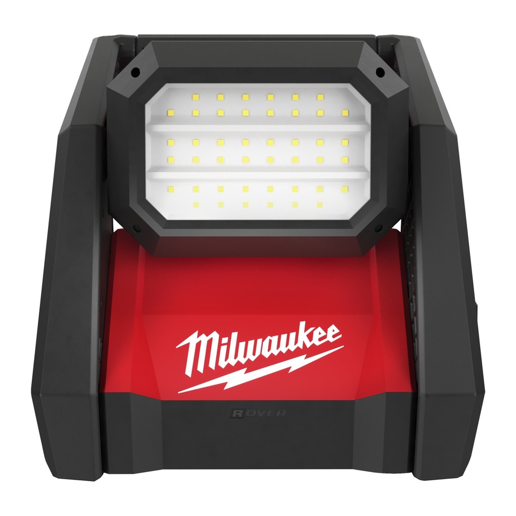 LUZ DE ÁREA DE ALTO RENDIMIENTO LED M18™ TRUEVIEW™, CABEZAL ROTATIVO 120°, HÍBRIDO AC/DC, 3 MODOS - 1.200/2.000/4.000 LÚMENES. SE SUMINISTRA EN VERSIÓN CERO, SIN BATERÍAS NI CARGADOR M18HOAL-0