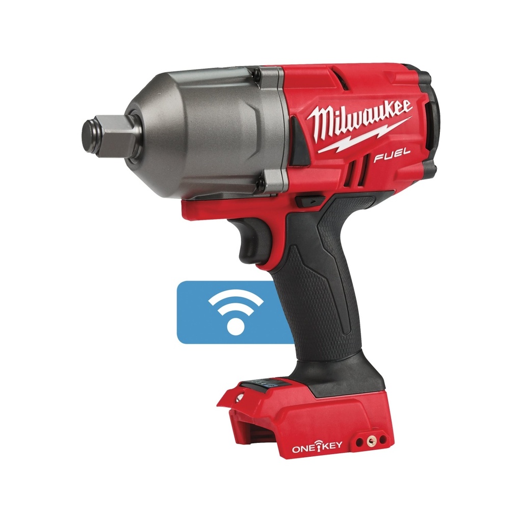 LLAVE DE IMPACTO DE ALTO PAR M18 FUEL™ ONE-KEY™, RECEPCIÓN 3/4" CON ANILLO DE FRICCIÓN, 4 MODOS, MÁXIMO PAR DE APRIETE 1627NM, MÁXIMO PAR DE DESAPRIETE 2034NM. SE SUMINISTRA EN VERSIÓN CERO, SIN BATERÍAS NI CARGADOR, EN HD-BOX M18ONEFHIWF34-0X