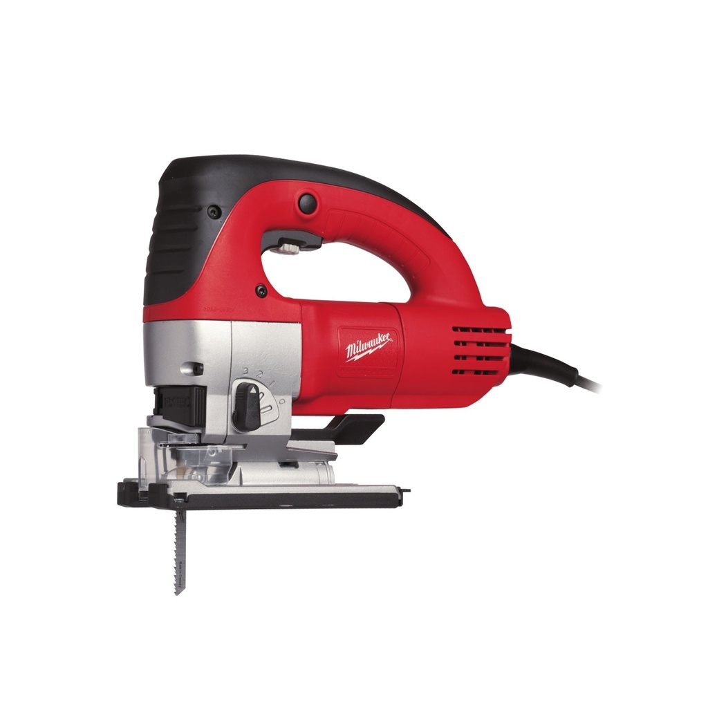 SIERRA DE CALAR DE EMPUÑADURA CERRADA DE 750W, CAPACIDAD MÁXIMA EN MADERA 135MM, CARRERA 26MM, 800-3000CPM. SE SUMINISTRA EN KITBOX JSPE135TX