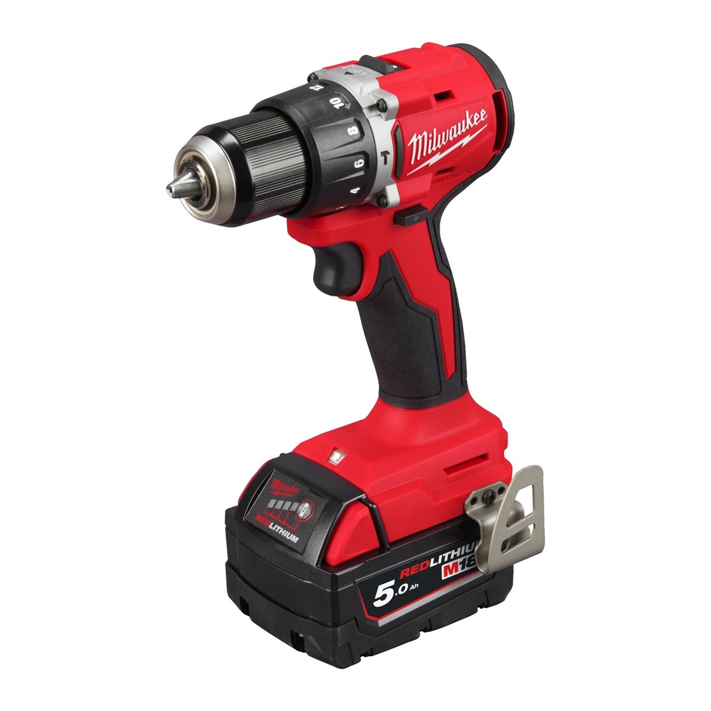 TALADRO PERCUTOR COMPACTO SIN ESCOBILLAS M18™ MILWAUKEE M18BLPDRC-202C