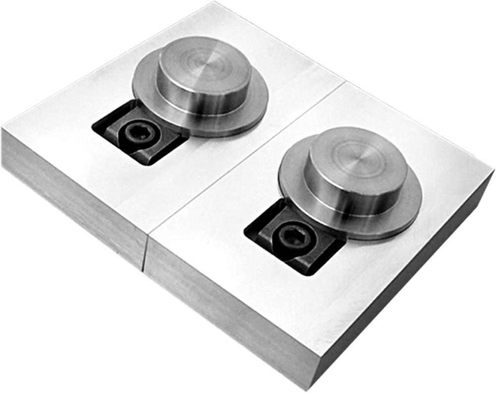 BORNA DE APRIETE PITBULL DE ACERO CON MARGEN DE MECANIZADO PARA FRESAR CONTORNOS MITEE-BITE