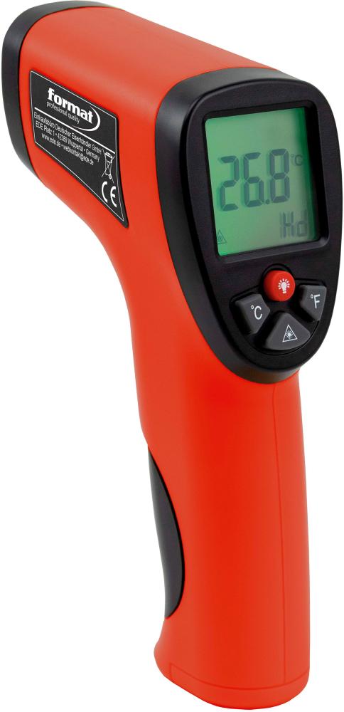 TERMÓMETRO INFRARROJO -50 HASTA 500 GRADOS FORMAT