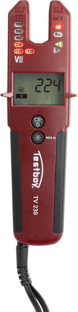 PINZA AMPERIMÉTRICA TV 230 TESTBOY