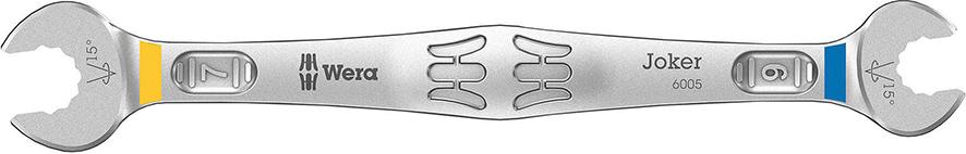LLAVE FIJA DE DOS BOCAS JOKER Nº6005 WERA