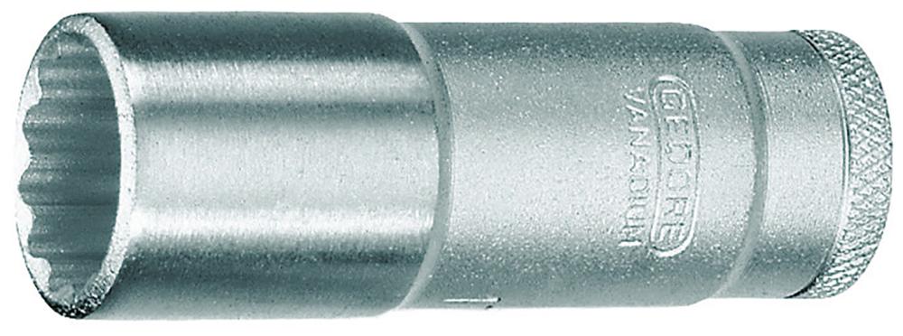 VASO DE 3/8" 12 CARAS SERIE LARGA GEDORE