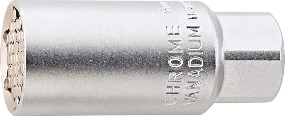 LLAVE DE VASO UNIVERSAL 3/8" 7 -19MM FORTIS