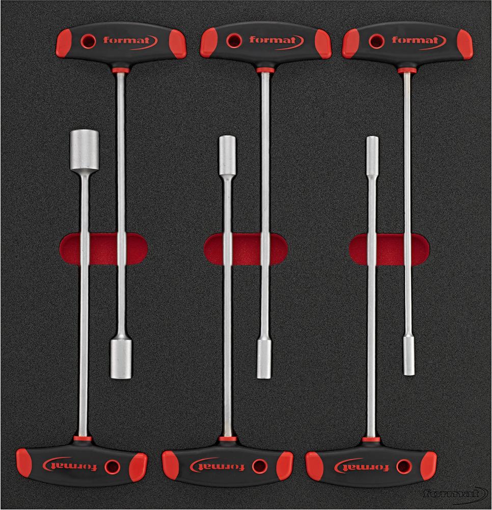 MÓDULO HERRAMIENTA 2/3 LLAVE DE VASO CON MANGO EN T FORMAT