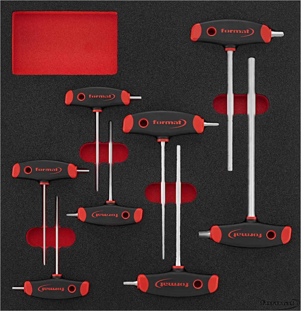 MÓDULO HERRAMIENTA 2/3 MANGO EN T HEMBRA HEXAGONAL CON ARRASTRE LATERAL FORMAT
