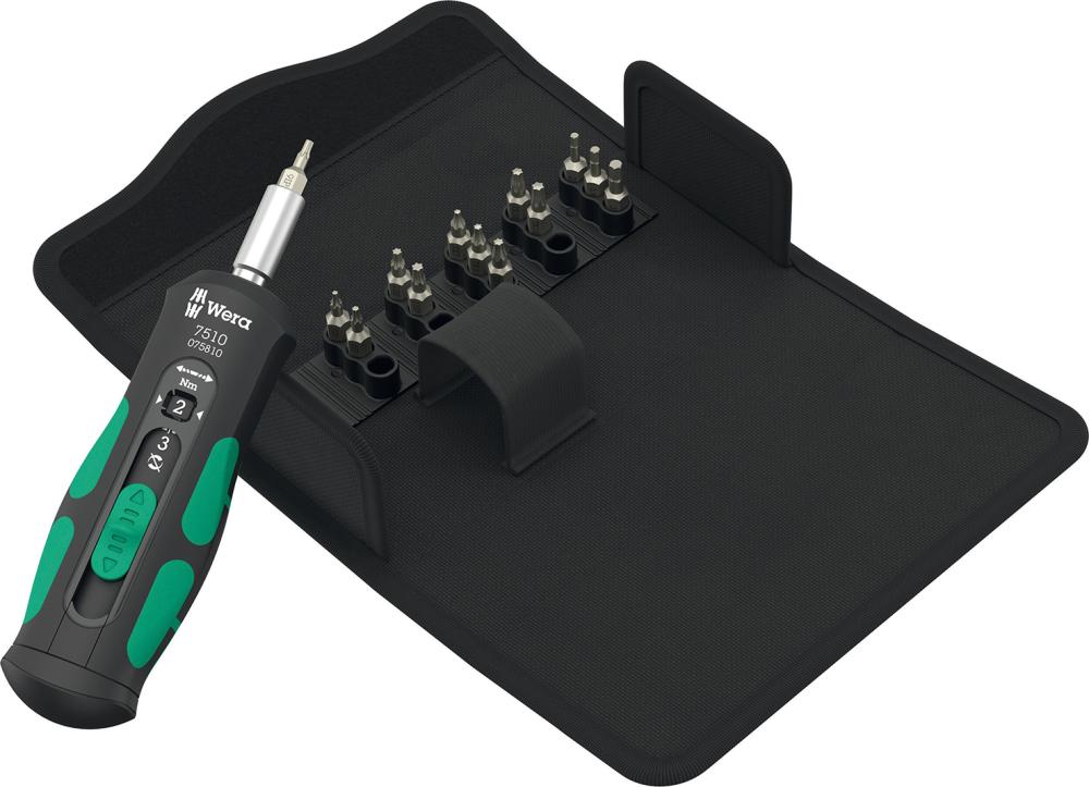 DESTORNILLADOR DINAMOMÉTRICO JUEGO DE 14 PIEZAS SAFE-TORQUE SPEED WERA