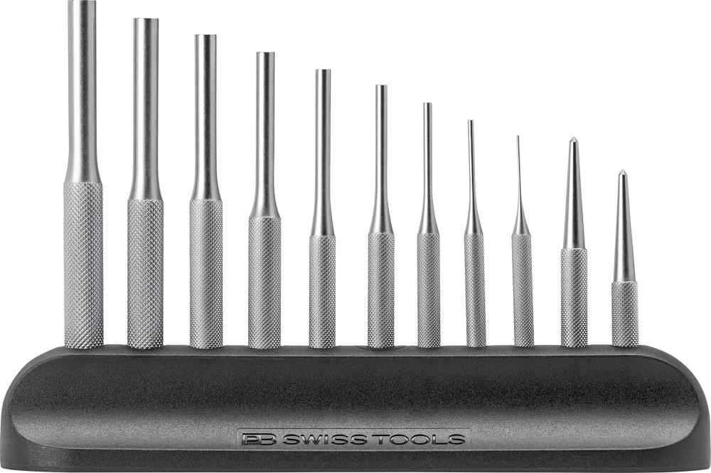 JUEGO DE BOTADORES Y ARRANCAPASADORES 11 PIEZAS SAFETY PB SWISS TOOLS