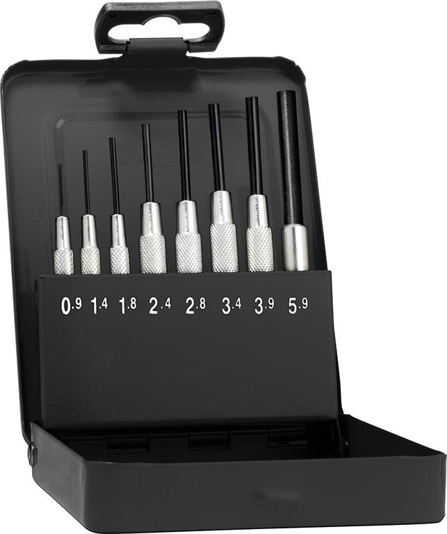 JUEGO EXTRACTOR PASADOR CON MANGUITO EN CAJA METÁLICA FORMAT
