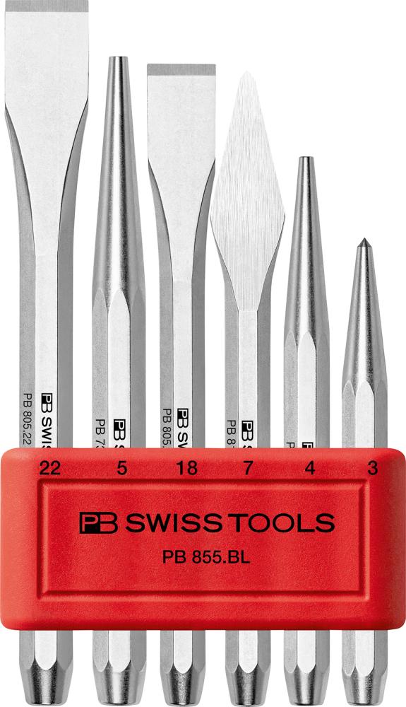 JUEGO DE HERRAMIENTAS DE IMPACTO 6 UNIDADES PB SWISS TOOLS