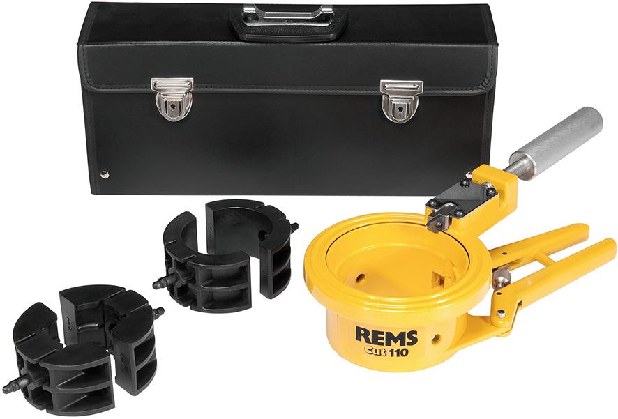 EQUIPO DE CORTE Y BISELADO DE TUBOS DE PLÁSTICO DE Ø40-110MM REMS