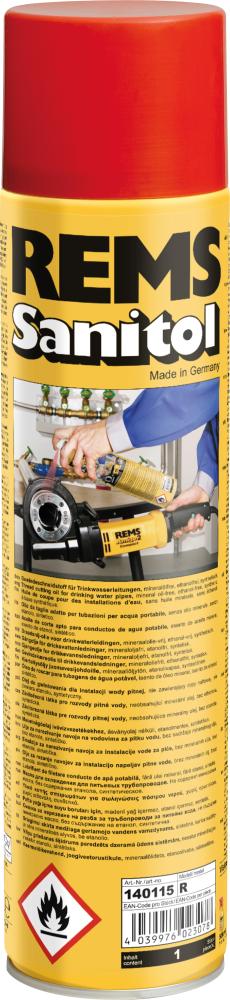 ACEITE DE CORTE SANITOL SPRAY 600ML REMS (12 UDS)