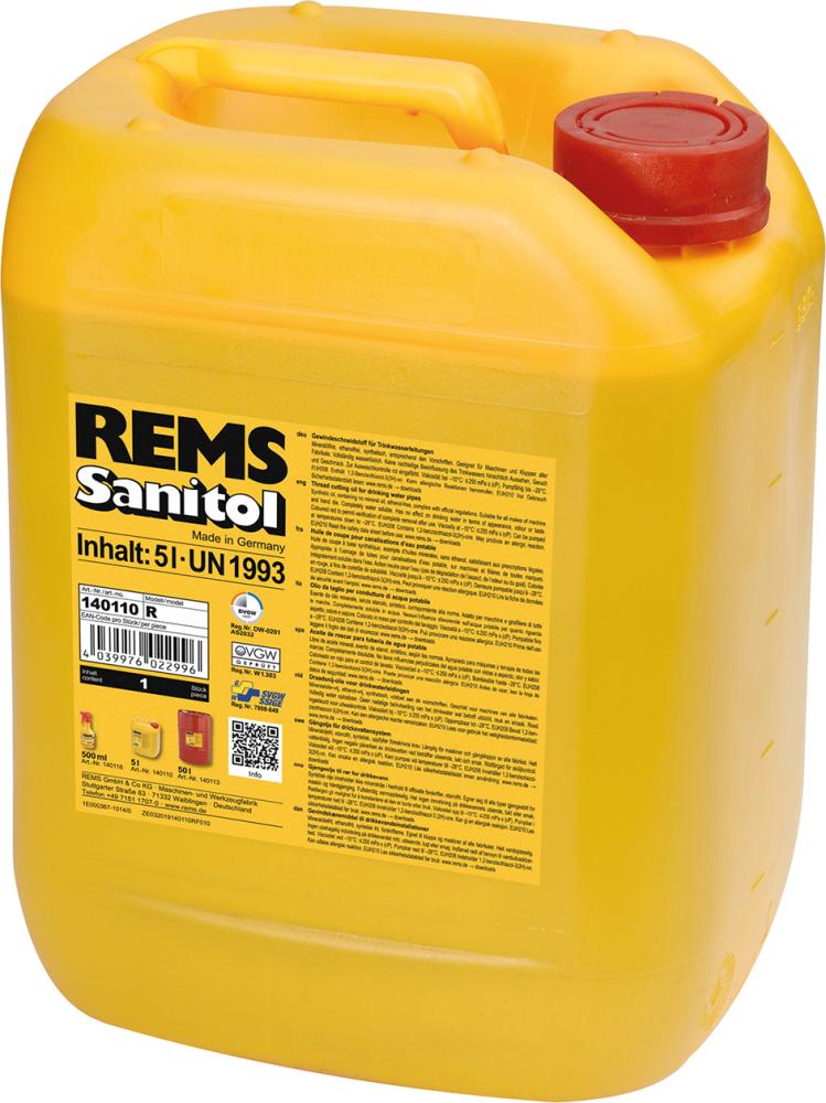 ACEITE DE CORTE SANITOL 5LTS REMS (4 UDS)