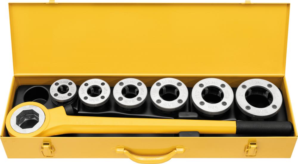 TERRAJA DE ROSCAR DE MANO EVA SET R 1/2-2" REMS