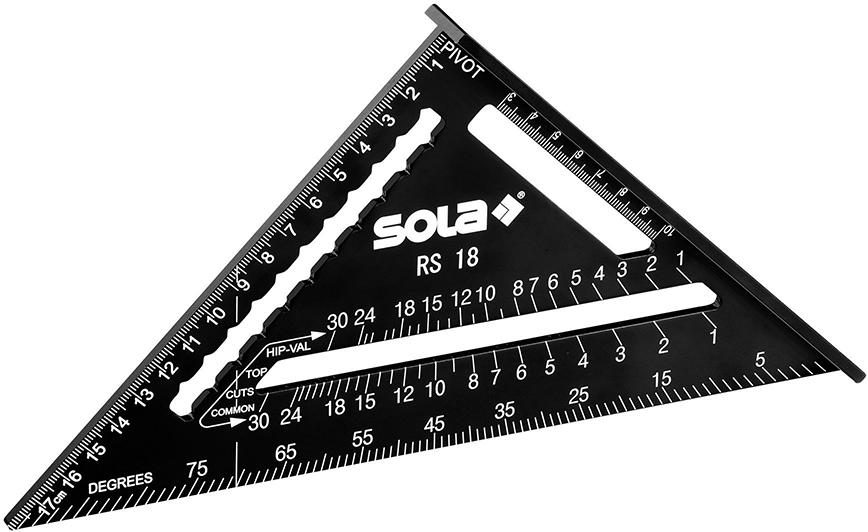ESCUADRA TRIANGULAR SOLA