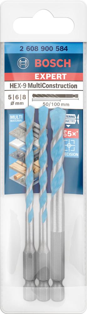 JUEGO DE BROCAS MULTIUSOS MULTI CONSTRUCCION BOSCH