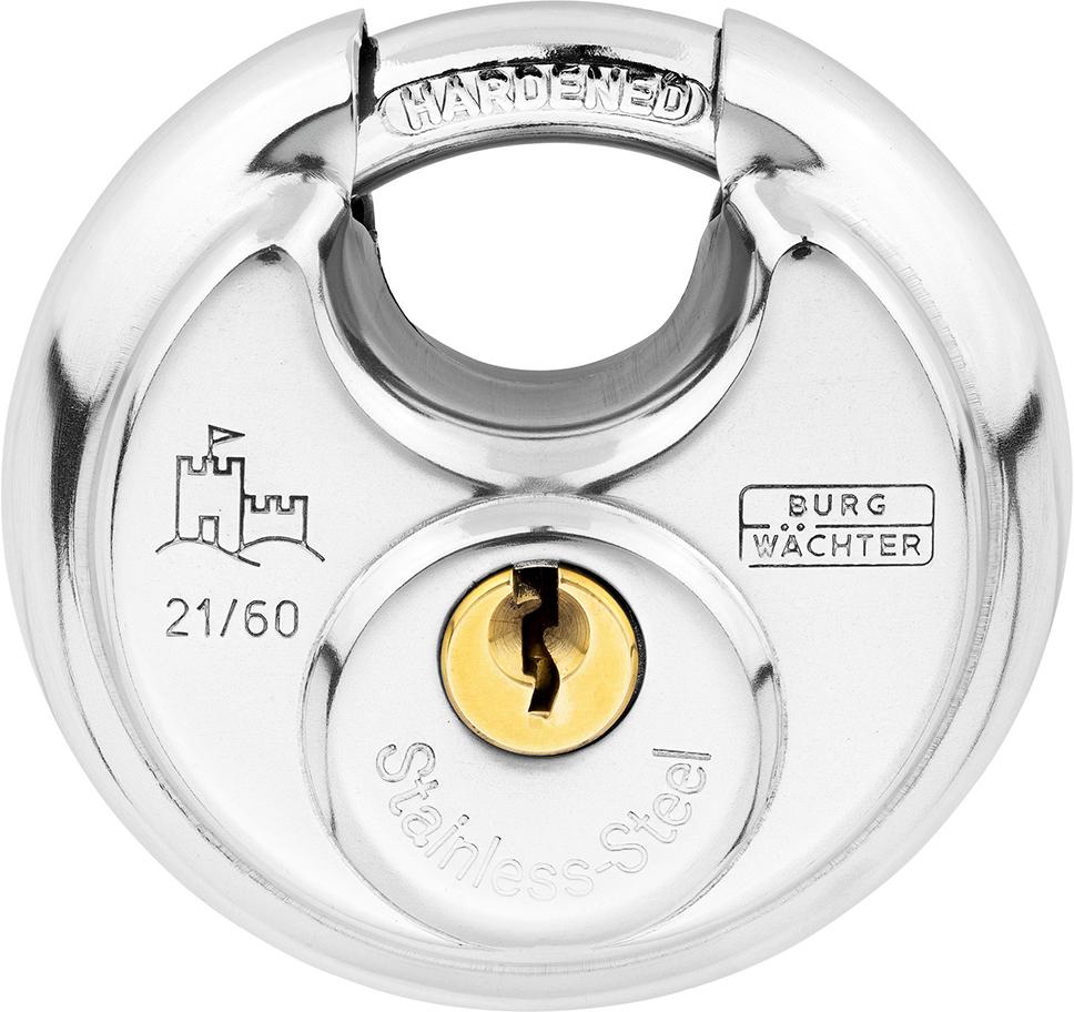 CANDADO REDONDO CIRCLE 21 ACERO INOXIDABLE BURG WÄCHTER