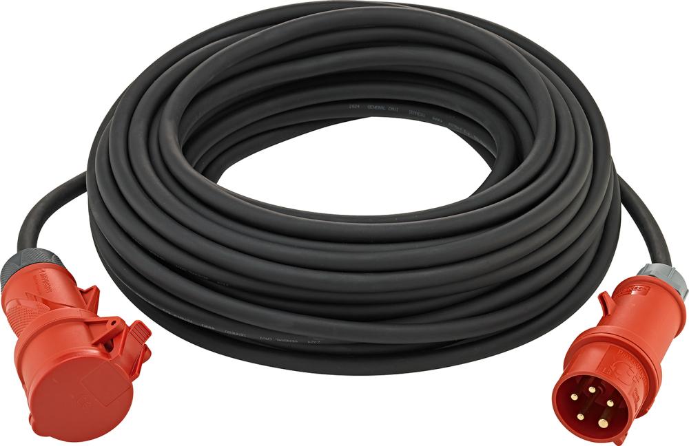 ALARGADERA CEE IP44 10M H07RN-F5G2,5 16A CON INVERSOR DE FASES