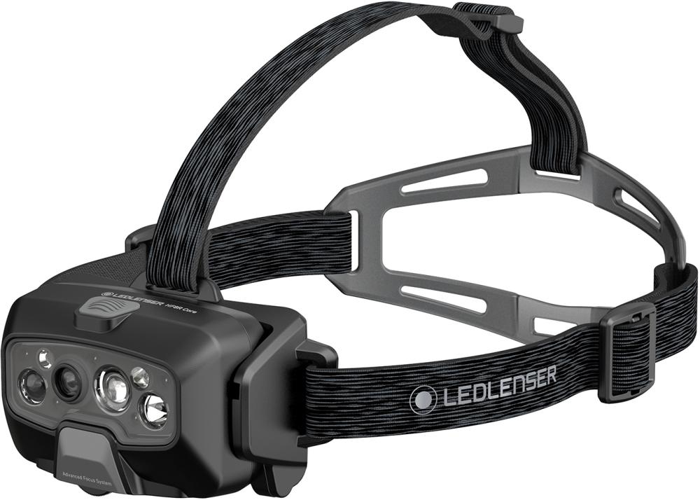 LINTERNA DE CASCO DE BATERÍA HF8R CORE BLACK 20-1600 LUMEN LEDLENSER