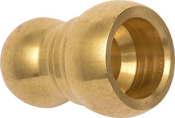ADAPTADOR DE BOLA DE LATÓN BOLA 1/4" PIEZA IBT