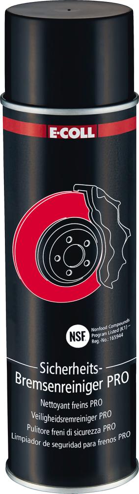 PRODUCTO LIMPIEZA FRENOS DE SEGURIDAD PRO 500ML  E-COLL