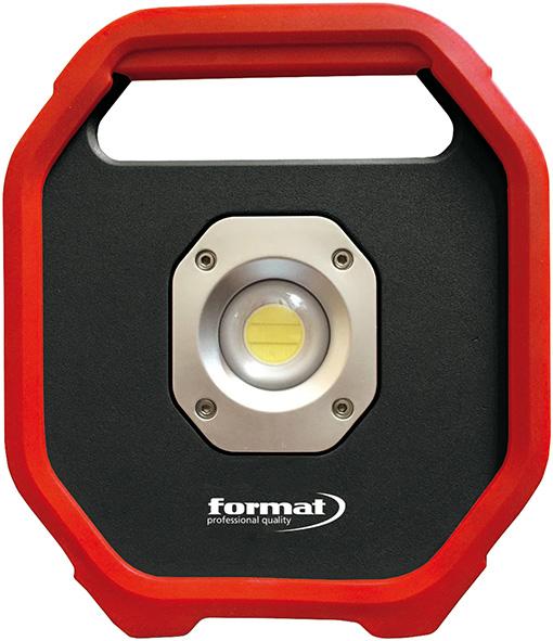 LAMPARA TRABAJO BATERIA  LED 10W FORMAT