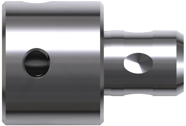 ADAPT. P/ ALOJ. QUICK-IN P/ BROCA SACAN. CON 19MMVÁSTAGO WELDONINCL. 1 EYECTOR  BDS