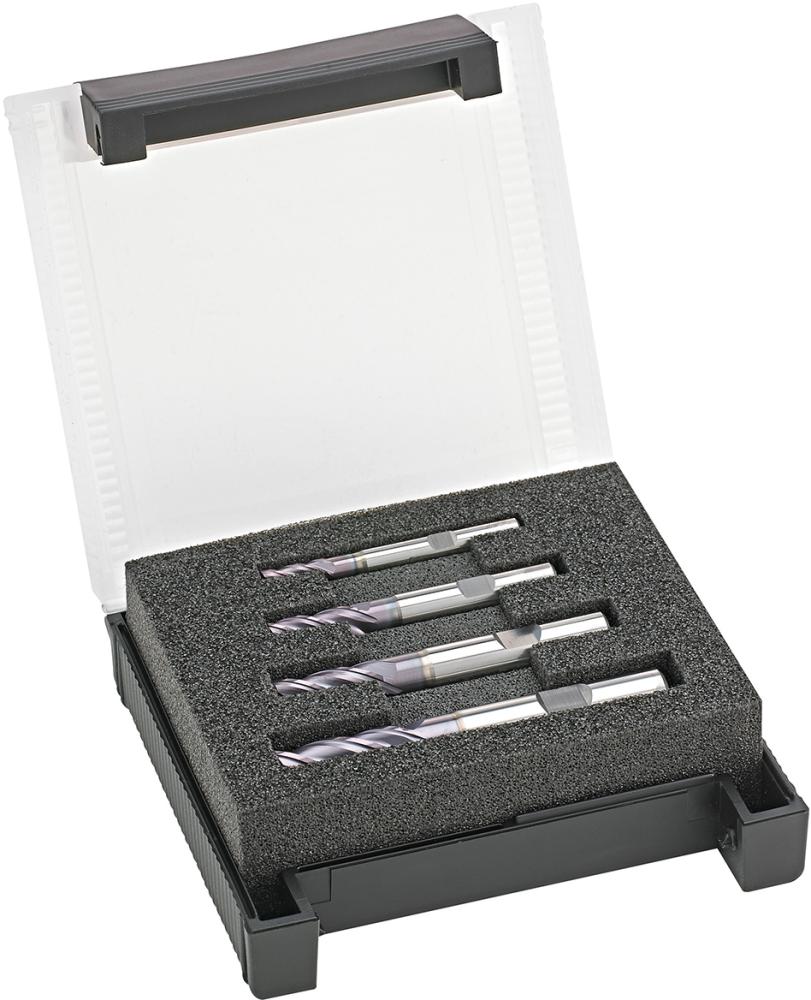 JGO FRESAS DESBASTE HPC  TIALN TIPO UNI Z4 6-12MM FORMAT GT