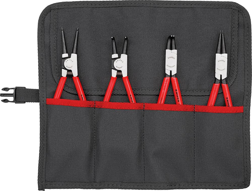 ALICATES PARA CIRCLIPS   JUEGO, DE 4 PIEZAS  KNIPEX