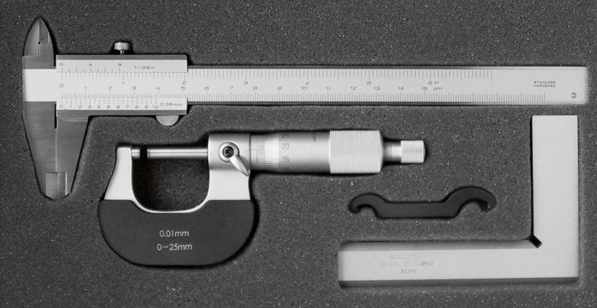 JGO INSTRUMENTOS         MEDICION 3 PZAS FORTIS