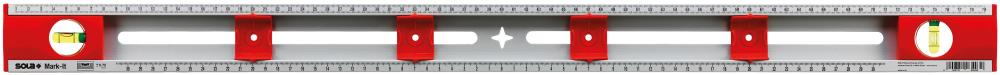NIVEL BURBUJA DE MARCADO MARK-IT 80CM SOLA