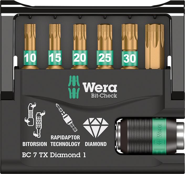 BIT-CHECK 7              TX DIAMOND 1  WERA