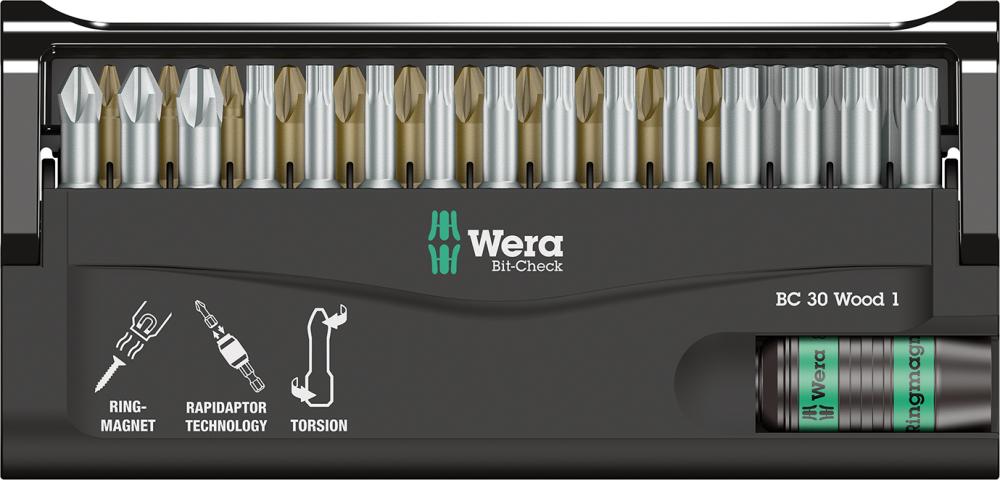 BIT-CHECK 30             WOOD 1  WERA
