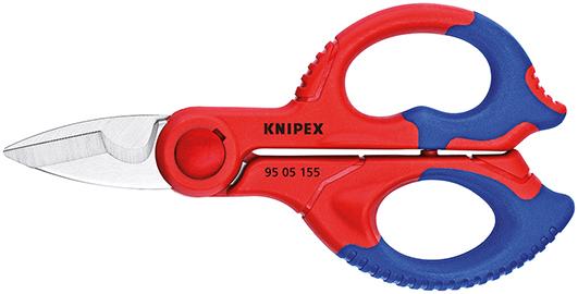 TIJERA PARA ELECTRICISTAS KNIPEX 95 05 155 SB