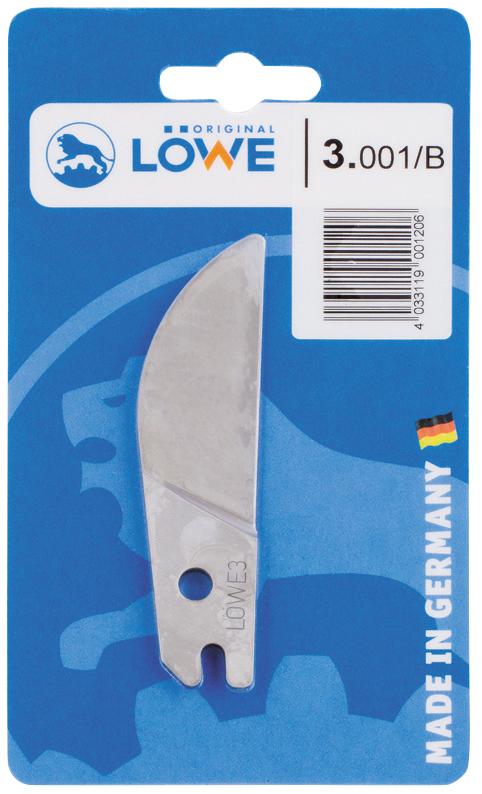 CUCHILLA DE RECAMBIO     3001/B 1 UD. BLISTER LÖWE
