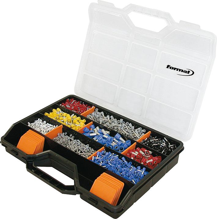 SURTIDO DE VIROLAS DE    CABLE 2200 PIEZAS  FORMAT