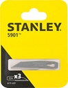 [7673480100] CUCHILLA DE RECAMBIO     TARJETA SB DE 3UNIDADES STANLEY