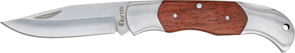 CUCHILLO TRABAJO MADERA  CONFUNDA DE CUERO 175MM FORTIS