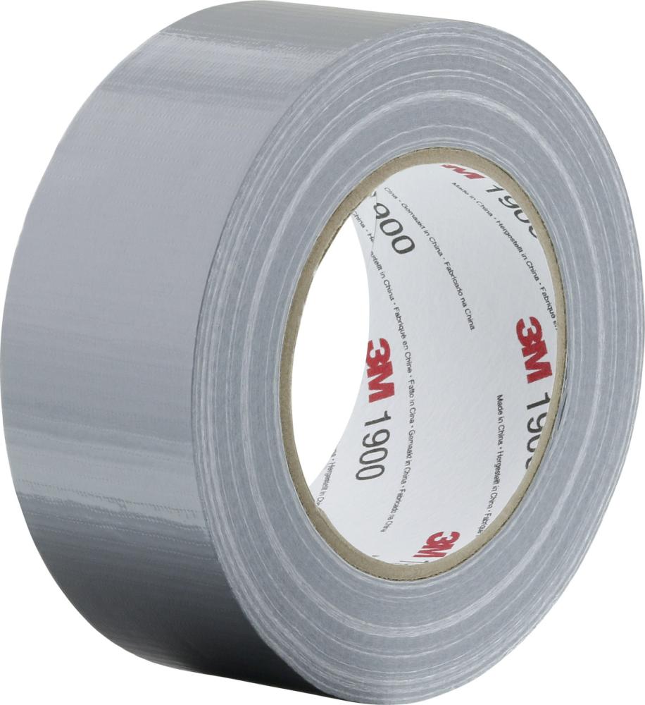 1900 CINTA TEXTIL     50MM X 50M PLATA